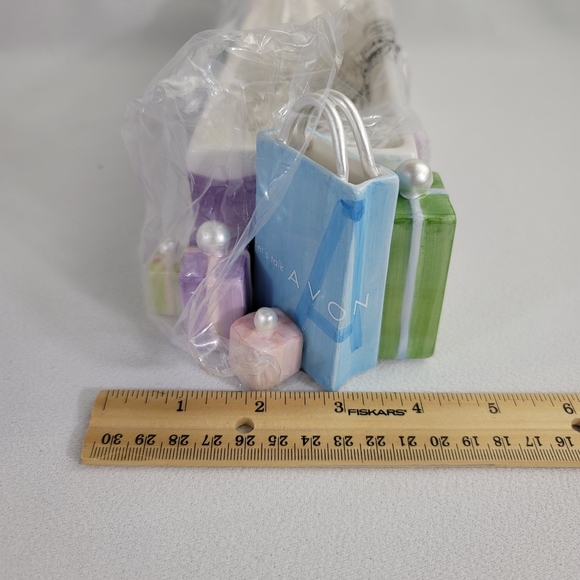 Avon 2004 Presidents Club Holiday Cracker Server - Ceramic - Picture 9 of 13